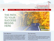 Tablet Screenshot of crossroadscounselors.com
